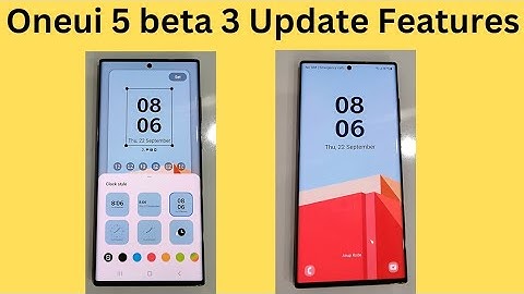One ui 5.0 beta 3 features #samsung #oneui5