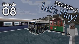 SF Cable Cars, Buses, and the Elizabeth Line! - Minecraft Transit Railway Let's Play S2E8