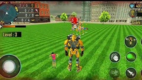 Bee Robot Car Transformation Game: Robot Car Games (Part - 2)