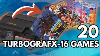 20 Nec TURBOGRAFX 16 games | 8BIT? 16BIT? 👍🏼 Better than GENESIS or 👎🏼 not?