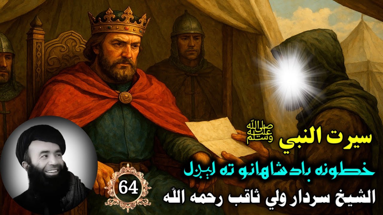 سيرت النبي ﷺ (64) خطونه بادشاهانو ته لېږل | Waqiat In Pashto Bayan 2025 | Stories Of Prophet SWA 