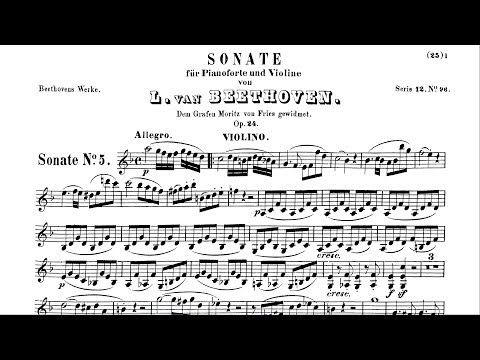 Beethoven's 'Spring Sonata'