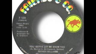 Esther Williams You Gotta Let Me Show You - YouTube