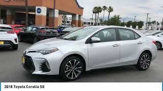 2018 Toyota Corolla SE FOR SALE in Corona, CA H9596A