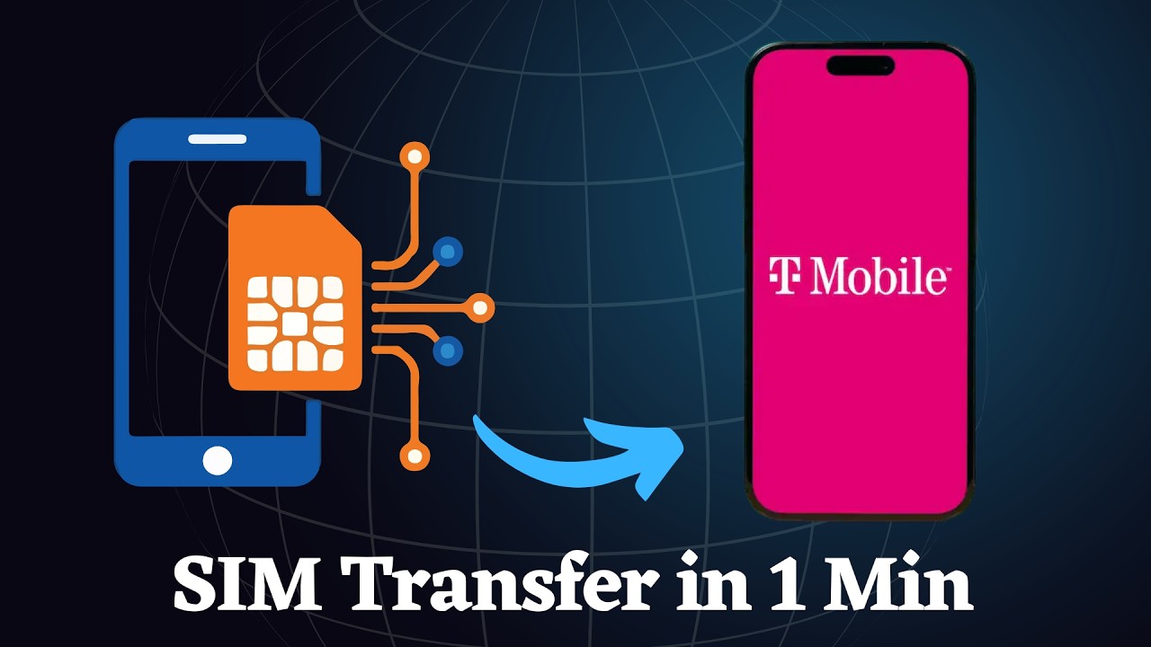 Transfer Sim T-Mobile Transfer SIM Card to New Phone (Step-by-Step 2026) - YouTube