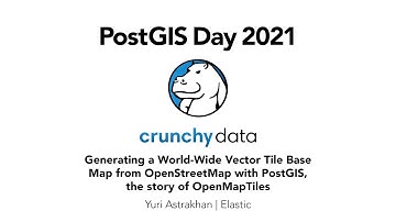 Generating a World-Wide Vector Tile Map from OpenStreetMap with PostGIS, the story of OpenMapTiles