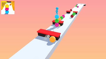 Stack 3D Runner Rider ​- All Levels Gameplay Android,ios (Levels 1-10)