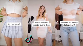 TIKTOK FASHION HACKS COMPILATION