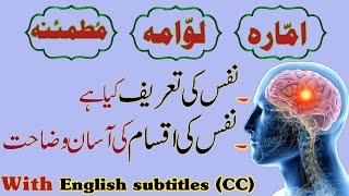 Nafs kya hai | Nafs ki iqsam | What is nafs in islam | Types of nafs in islam | Nafs e ammara kya hy