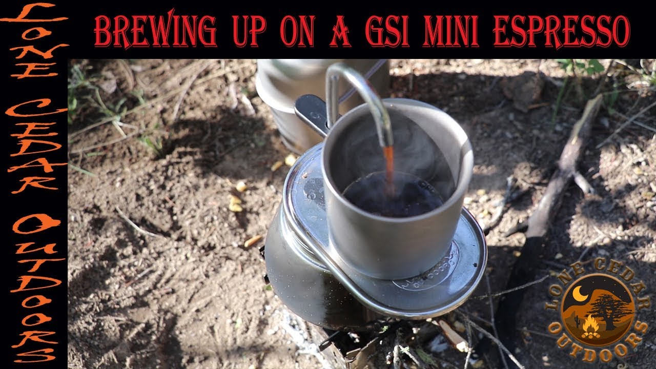 Brewing Up On The GSI Mini Espresso 