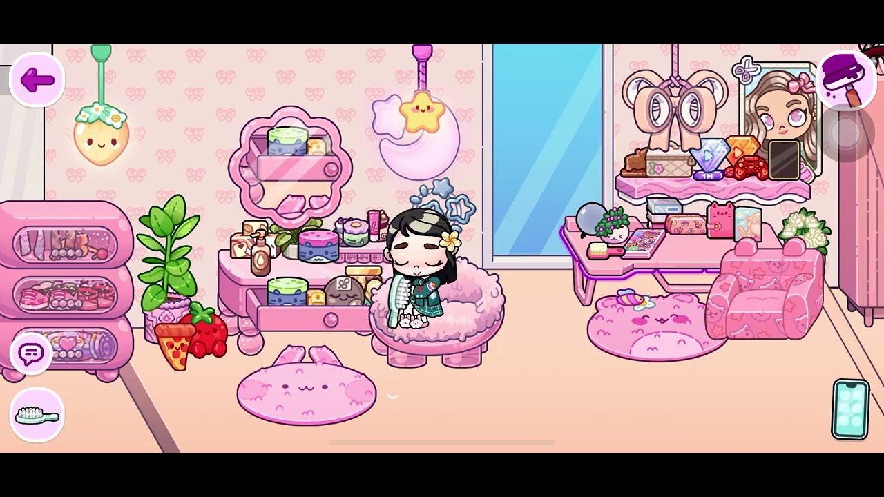 Morning routine with nayla🌷✨🎀🩷🌈🍓✨