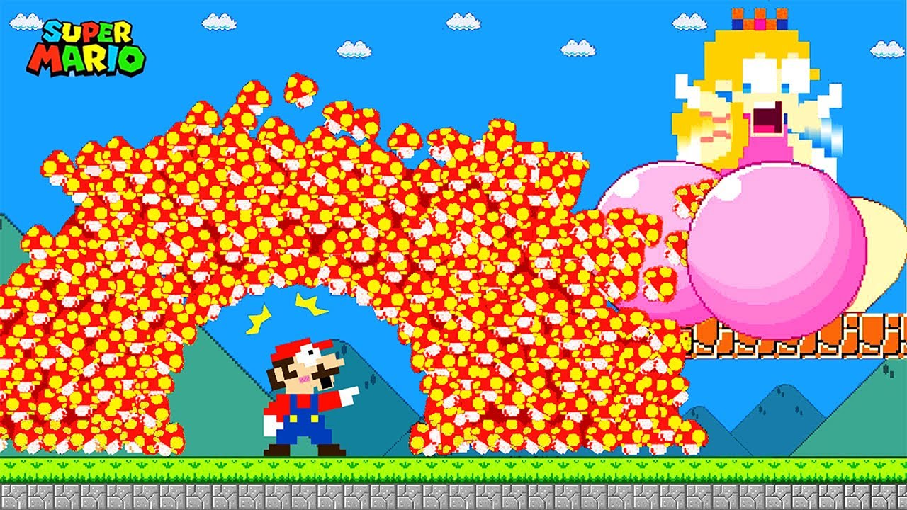 Mario vs Suika | Sprunki Mr.Sun is EVERYONE'S ENEMIES? (Sprunki Compliation)