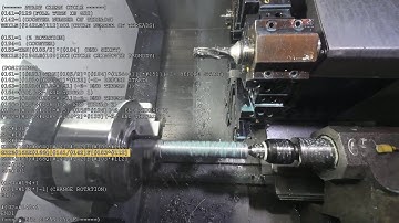 Thread turning without chip jamming