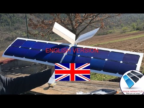 solar rc plane