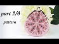 Bead crochet coin purse tutorial PART 2/6 | Crochet 20 rows in spiral | Bead crochet master class