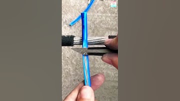 another technique for wire joining #electrician#electricity#everyoneelectricianlife#everyone