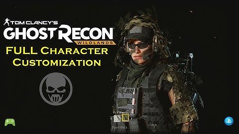 ghost recon wildlands open Beta  FULL Character Customization gameplay PS4 PRO [HD]