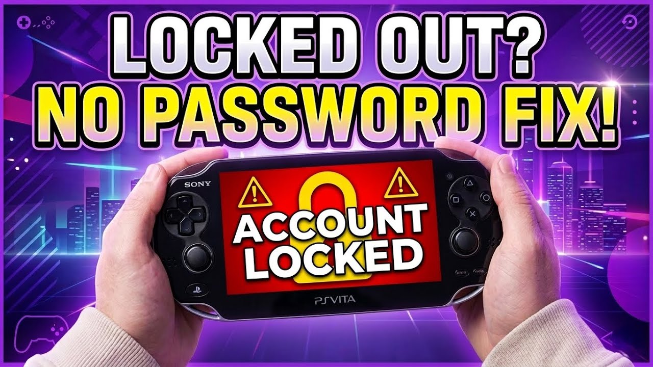 Locked Out of PS Vita? NO PASSWORD NEEDED FIX! (2026) - YouTube