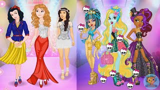 Princesses Vs Monsters Top Models - monster high princess videos for girls - 4jvideo screenshot 2