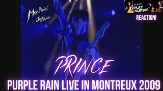PRINCE  Purple Rain Montreux 2009 Reaction!