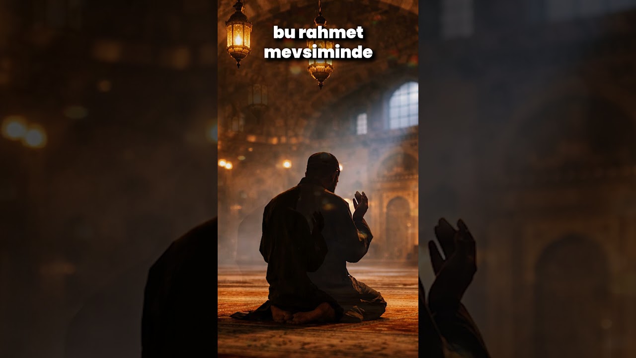 Ramazan Ayı Duası | Af, Mağfiret, Oruç, Sahur ve İftar İçin Çok Etkileyici Dua