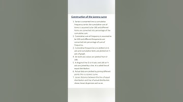 Class-11 || statistics || Measures of Dispersion || Lorenz curve || Part-14
