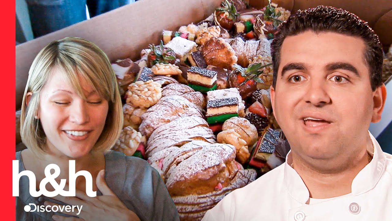 Sfogliatelle gigante para saciar antojos de una futura mamá | Cake Boss | Discovery H&H