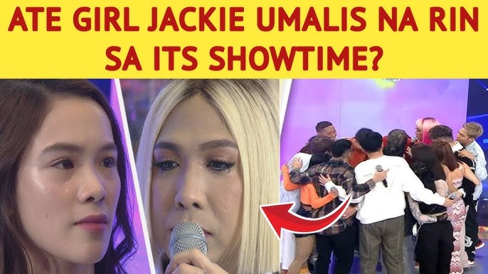 ATE GIRL JACKIE GONZAGA, UMALIS NA RIN SA ITS SHOWTIME? - YouTube