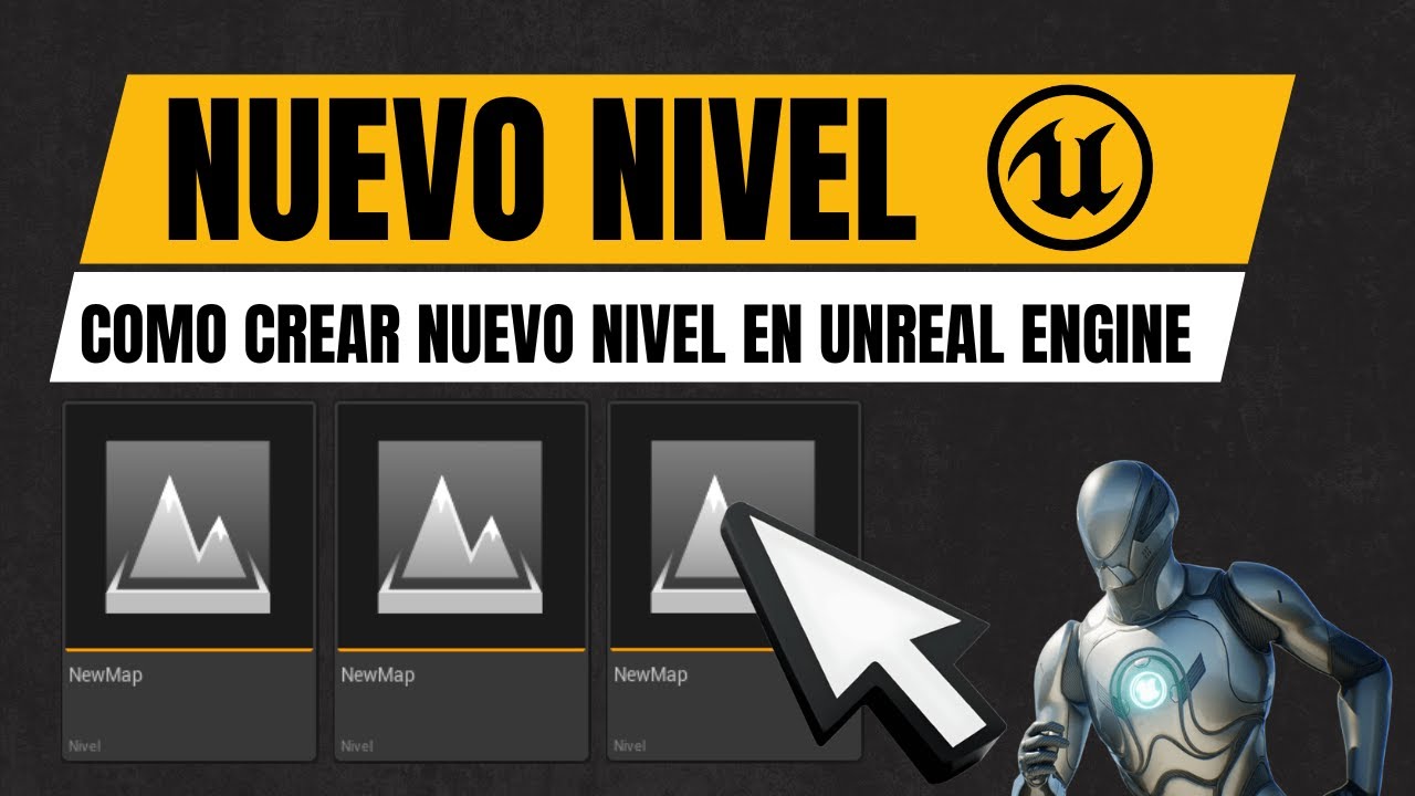 Cómo Crear un Nuevo Mapa en Unreal Engine 5 Paso a Paso - YouTube