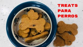 Treats caseros para perros: mantequilla de maní,  zanahoria y arándanos