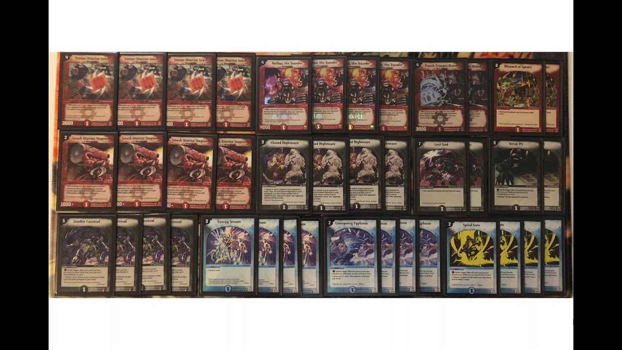 Duel Masters 2020 Updated Deck Profile WDF Armorloid Manaburn