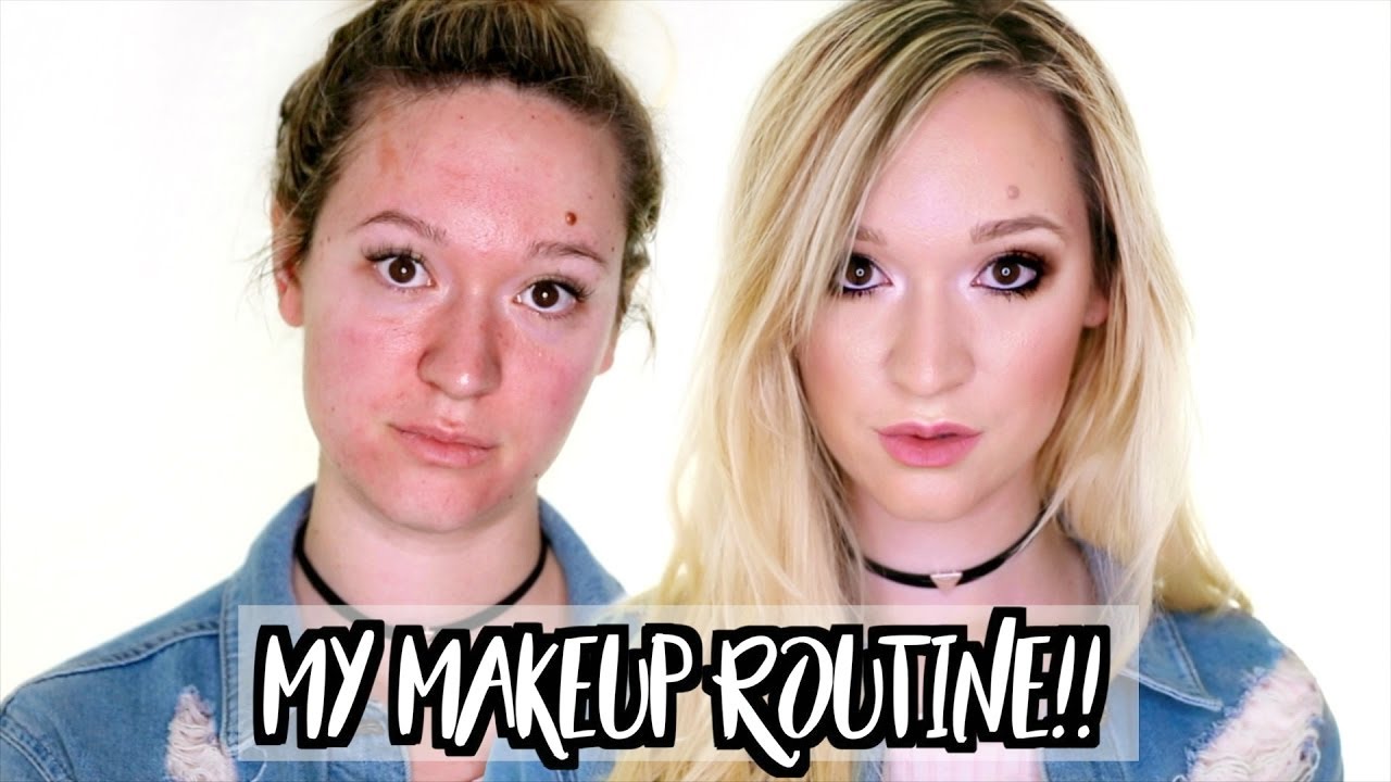 Как Правильно Краситься?! Мой Макияж! - YouTube