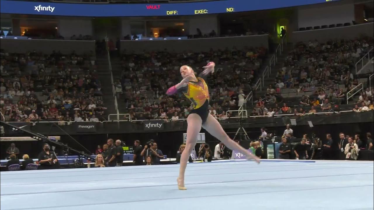 Eveylynn Lowe Floor Exercise 2023 Xfinity U.S. Championships