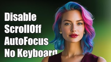 Disable ScrollAssist and AutoFocus for Non-Keyboard Input Fields in React