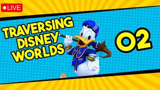 🔴Traversing Disney Worlds! (Kingdom Hearts 3 RIKU Playthrough!) Episode 02