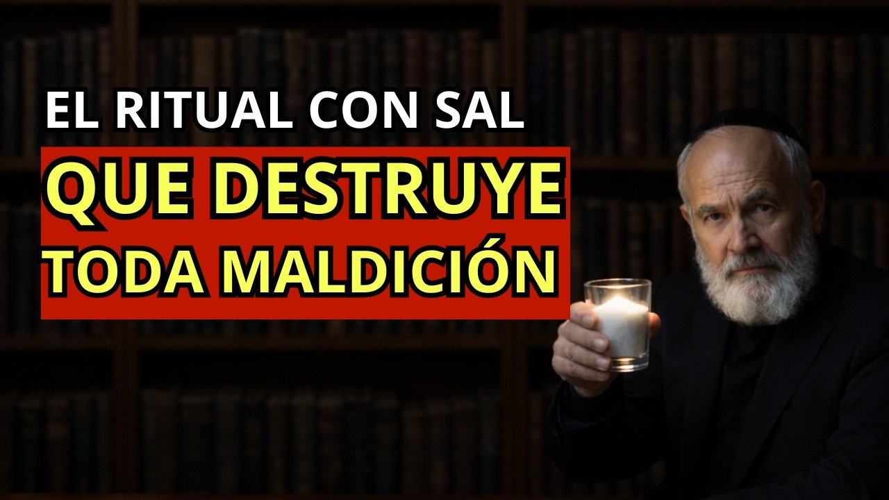 RABINO MILLONARIO : El Ritual Con Sal Que Los Judíos Hacen Para Romper Toda Maldicion
