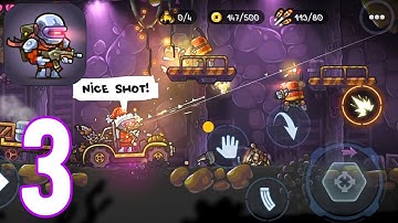 Zombotron Re-Boot - Gameplay Walkthrough Part 3 - Stage 7 - 9 (ios,Android)