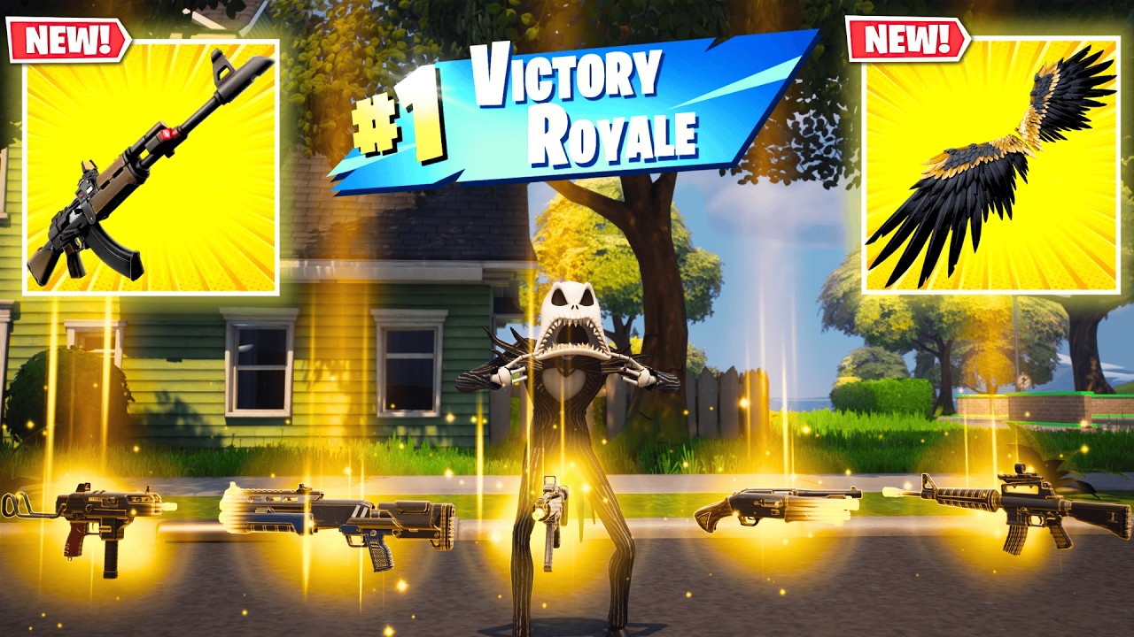 JACK SKELLINGTON vs NEW MYTHIC'S CHALLENGE (NEW!! Fortnite Chapter 7 Season 1)