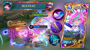 ASPIRANT Chang’e Hybrid Build is INSANE! 💥 | MLBB Season 37