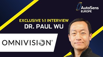 Exclusive Interview | Paul Wu, OMNIVISION | AutoSens Europe 2025