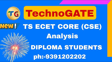 TS ECET Computer science Syllabus Analysis