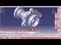 Free Catia V5 R19 Course How to use Spline and Connect Kursus Basic Catia Part 7 Spline and Connect