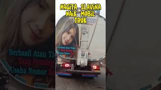 Momen Langka Nagita Slavina Naik Mobil Truk