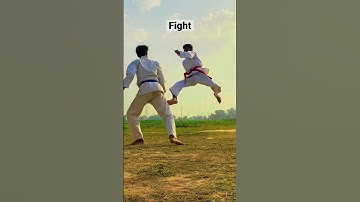 Martial Arts fight training #shorts #karate