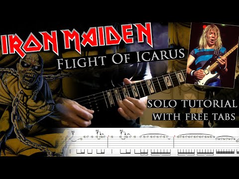 Flight Of Icarus Dave Murray's - Guitar Tab Guitar Tab