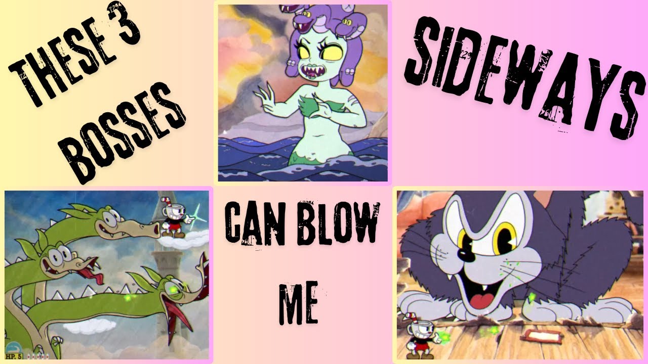 These 3 Bosses Were The Hardest By Far On Cuphead!