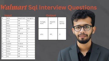 Walmart SQL Interview Question | Group By | Having Clause | Udit Soni