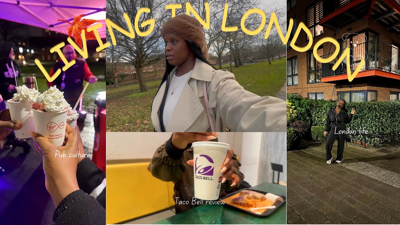 LIVING IN LONDON | British pub culture, Taco Bell review, skincare restock & more!