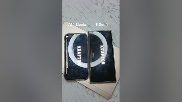 A14 Bionic vs 8 Gen 1 || #shortfeed