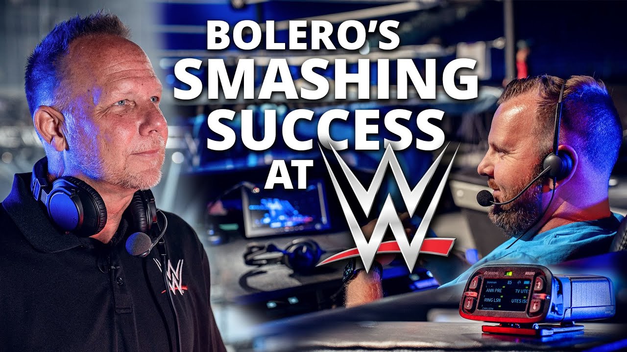 WWE Chooses Riedel Bolero as a 'Game Changer' for Global Broadcast Production Intercom